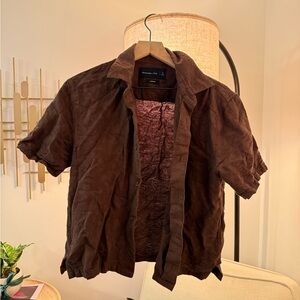 Abercrombie Short Sleeve Button-Up Shirt